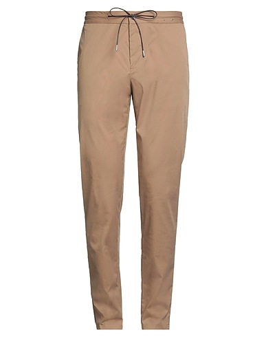 TOMBOLINI Casual trouser Camel 84% Polyamide, 16% Elastane