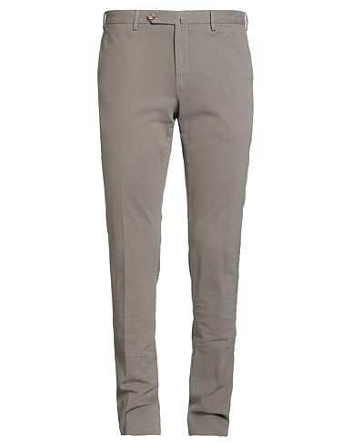 INCOTEX Casual trouser Grey 93% Cotton, 6% Wool, 1% Elastane