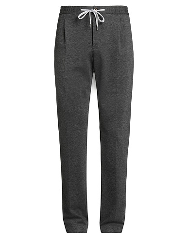 PT Torino Casual trouser Grey 69% Viscose, 25% Polyamide, 6% Elastane