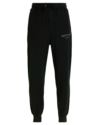 DOLCE&GABBANA Casual pants Dark green 100% Cotton