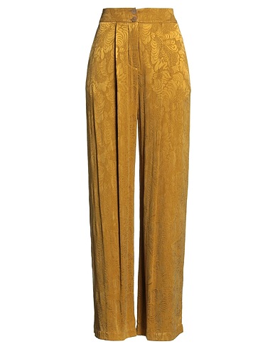 MOMONÍ Casual trouser Military green 60% Cupro, 40% Viscose