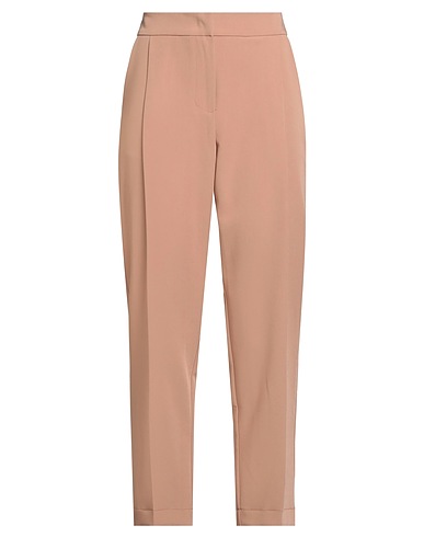 FACE TO FACE STYLE Casual trouser Sand 65% PES, 30% Rayon, 5% Elastane