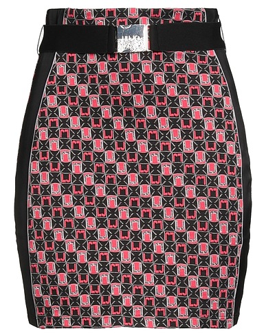 LIU •JO Mini-jupe 71% Polyester, 10% Viscose, 8% Fibre métallique, 6% Polyamide, 5% Élasthanne