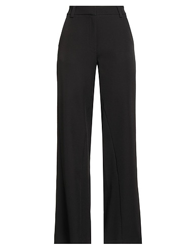 SILVIAN HEACH Casual trouser Black 95% Polyester, 5% Elastane