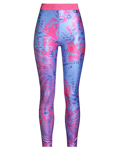 VERSACE JEANS COUTURE Leggings Lilac 80% Polyester, 20% Elastane