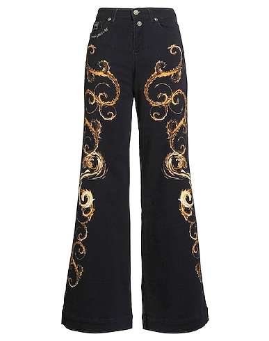 VERSACE JEANS COUTURE Jeans Schwarz 97% Baumwolle, 3% Elastan