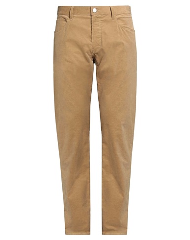 GIORGIO ARMANI Hosen Beige 91% Baumwolle, 7% Kaschmir, 2% Elastan