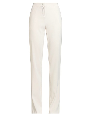 PINKO Casual pants Ivory 98% Polyester, 2% Elastane
