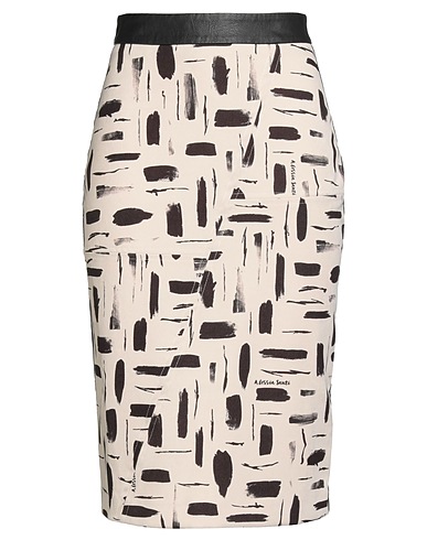 ALESSIA SANTI Midi skirt 100% Viscose, Polyester, Elastane