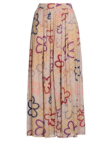 ALESSIA SANTI Maxi Skirts Mustard 100% Viscose