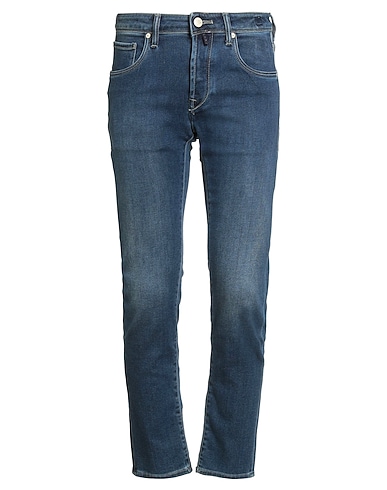 INCOTEX Denim trousers BLUE DIVISION 89% Cotton, 8% Polyester, 3% Elastane