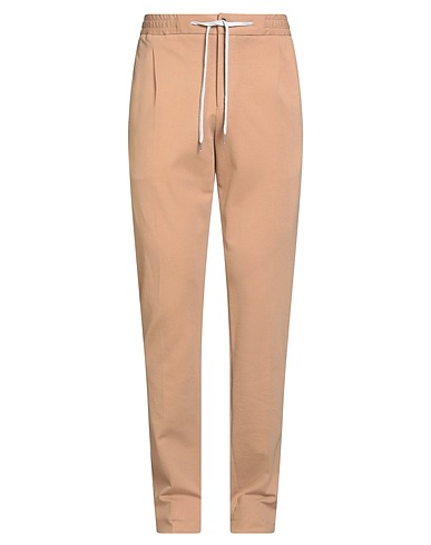 PT Torino Casual trouser Camel 69% Viscose, 25% Polyamide, 6% Elastane