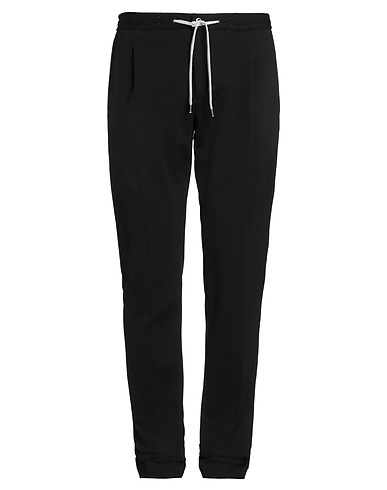 PT Torino Pantalon Noir 69% Viscose, 25% Polyamide, 6% Élasthanne