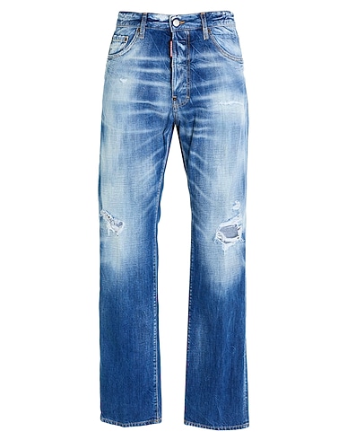 DSQUARED2 Denim trousers Blue 65% Polyester, 35% Cotton