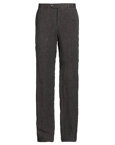 PT Torino Casual trouser Charcoal 100% Linen