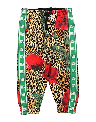 DOLCE&GABBANA Casual trouser Green 100% Cotton, Polyester