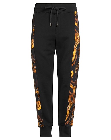 VERSACE JEANS COUTURE Casual pants Black 100% Cotton
