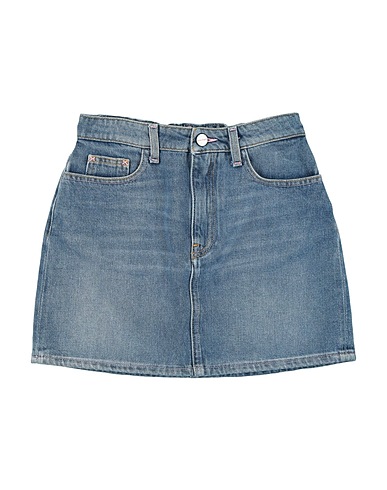 PALM ANGELS Jupe en jean 100% Coton