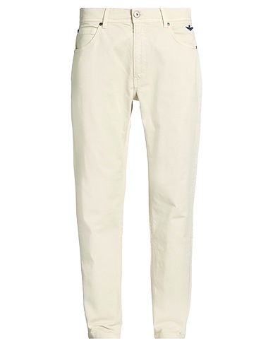 AERONAUTICA MILITARE Casual trouser Cream 98% Cotton, 2% Elastane