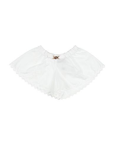 VERSACE YOUNG Шорты и бермуды Белый 100% Хлопок, Вискоза, Полиэстер