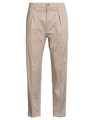 BERWICH Casual trouser Beige 98% Cotton, 2% Elastane
