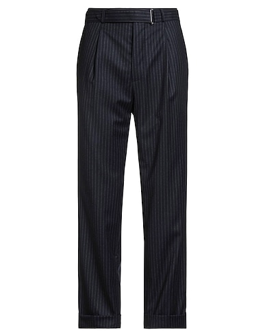 OFFICINE GÉNÉRALE Casual pants Midnight blue 100% Wool