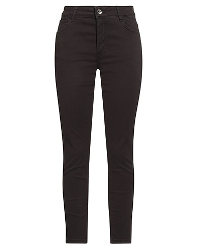 EMME by MARELLA Повседневные брюки Чёрный 97% Хлопок, 3% Эластан