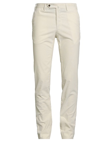 PT Torino Hosen Elfenbein 98% Baumwolle, 2% Elastan