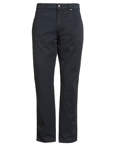 HACKETT Casual pants Midnight blue 99% Cotton, 1% Elastane