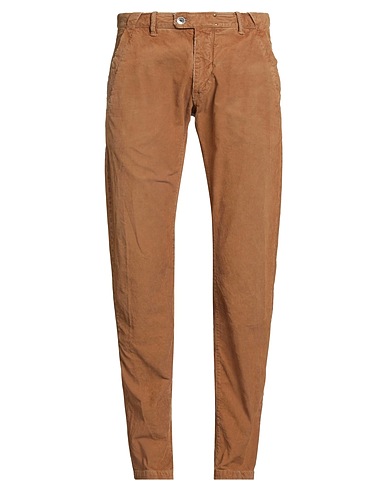 JACOB COHЁN Casual trouser ACADEMY Camel 98% Cotton, 2% Elastane