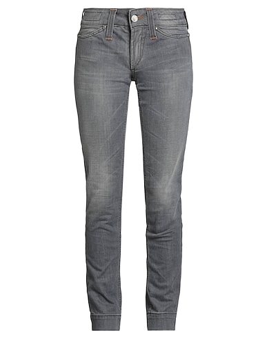 JACOB COHЁN Denim pants GRIGIO 98% Cotton, 2% Elastane