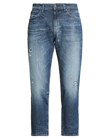 BOSS 스트레이트 레그 블루 99% 코튼, 1% 엘라스테인