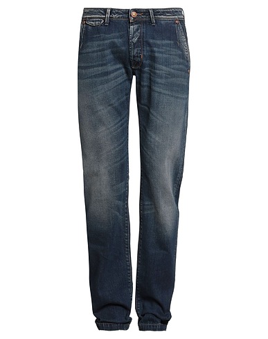 JACOB COHЁN Denim pants PREMIUM Blue 100% Cotton