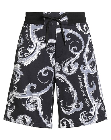 VERSACE JEANS COUTURE Shorts & Bermuda Light grey 100% Cotton