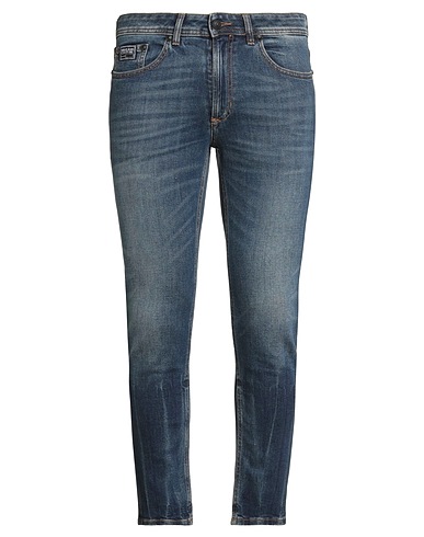 VERSACE JEANS COUTURE Denim pants Blue 98% Cotton, 2% Elastane