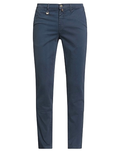BARBATI Casual pants Navy 98% Cotton, 2% Elastane