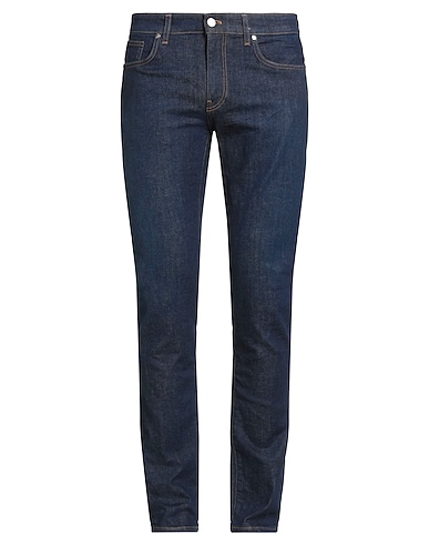 PT Torino Denim trousers Blue 99% Cotton, 1% Elastane