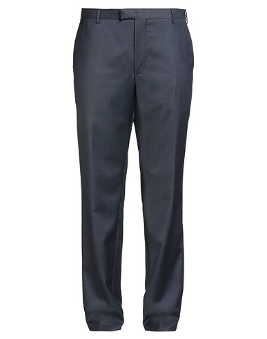 WINDSOR. Casual pants Navy 100% Virgin Wool