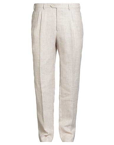 ELEVENTY Casual pants Ivory 74% Linen, 24% Wool, 2% Silk