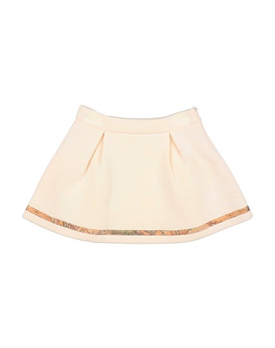 ALVIERO MARTINI 1a CLASSE 스커트 JUNIOR 아이보리 53% 폴리에스테르, 42% 비스코스, 5% 엘라스테인