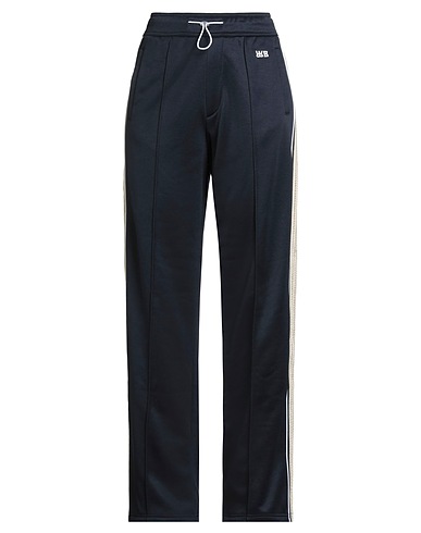 WALES BONNER Casual trouser Navy blue 55% Recycled polyester, 45% Polyester