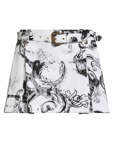 VERSACE JEANS COUTURE Minirock Weiß 91% Polyester, 9% Elastan
