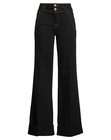 JACOB COHЁN Denim pants Black 62% Cotton, 38% Polyester