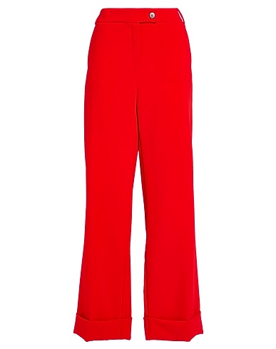 EMME by MARELLA Pantalone Rosso 75% Poliestere, 19% Viscosa, 6% Elastan