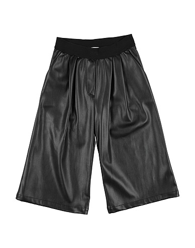 MSGM Casual παντελόνι KIDS Μαύρο 100% Πολυουρεθάνη