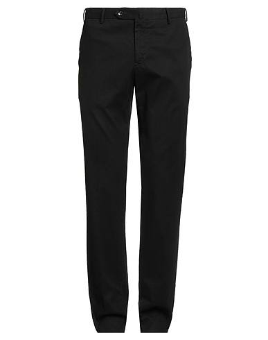 PT Torino Casual pants Black 98% Cotton, 2% Elastane