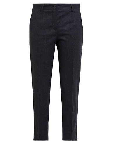 DOLCE&GABBANA Casual trouser Charcoal 98% Virgin Wool, 2% Elastane