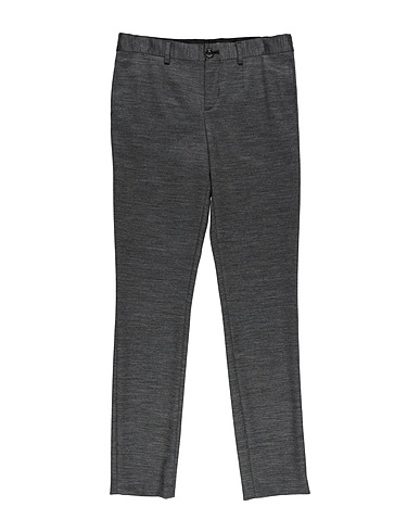 DOLCE&GABBANA Casual trouser Charcoal 56% Polyamide, 39% Virgin Wool, 5% Elastane