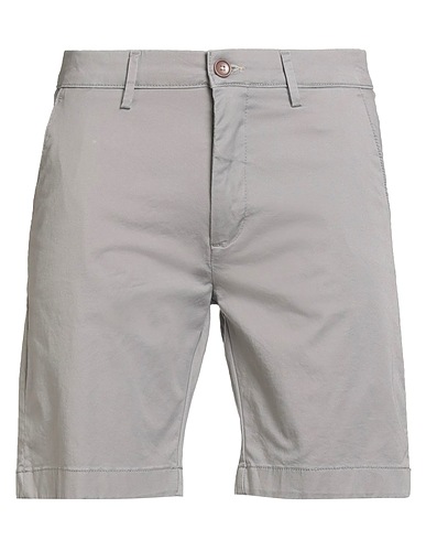 SEINSE Shorts & Bermuda Grey 98% Cotton, 2% Elastane