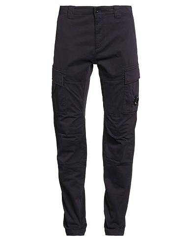 C.P. COMPANY Casual trouser Midnight blue 98% Cotton, 2% Elastane